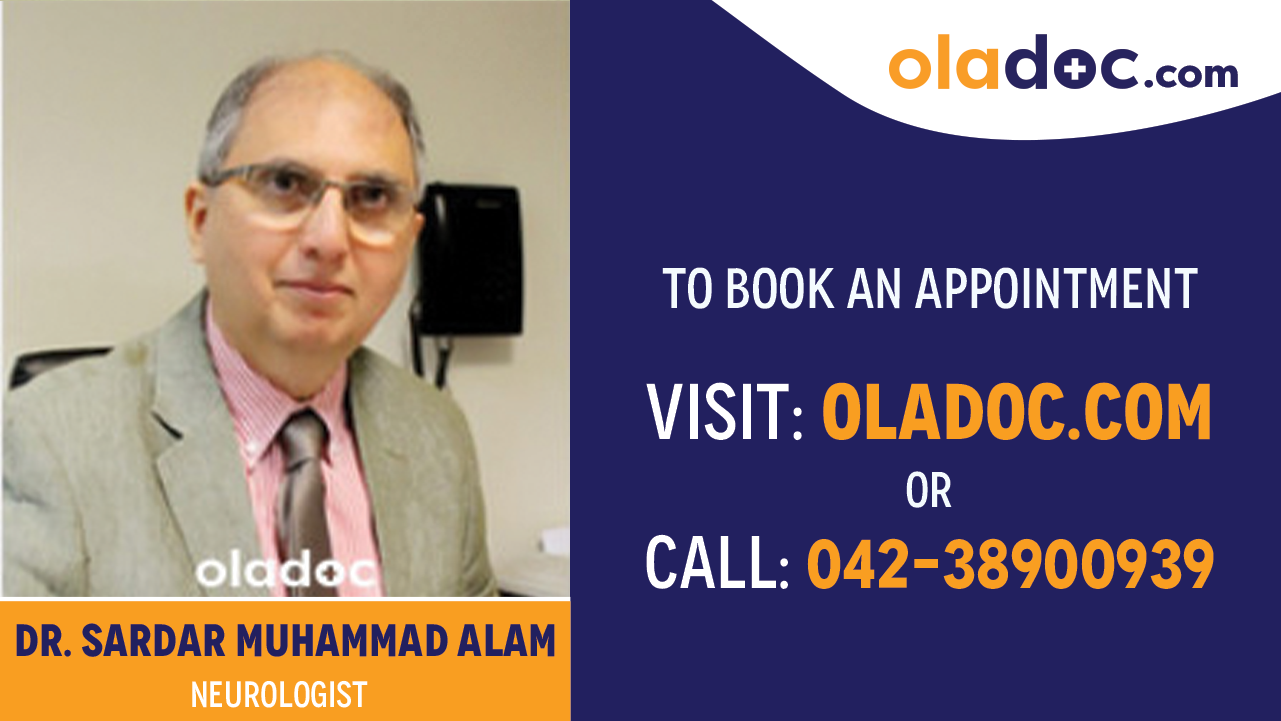 Book appointment with Dr. Sardar Muhammad Alam-best Neurologist in Peshawar